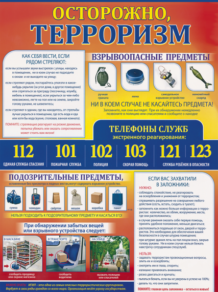 Антитеррористическая безопасность.